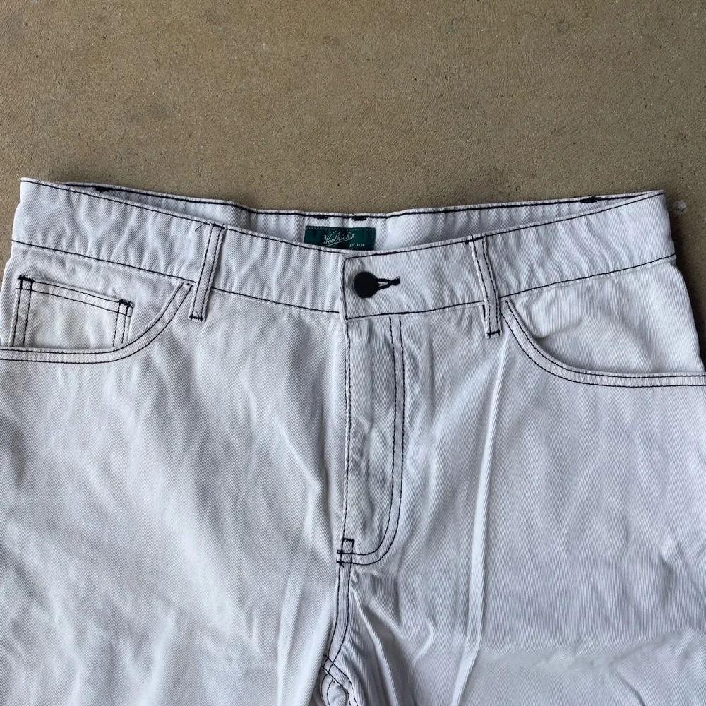 Woolrich White Jeans size 32x30 - Picture 3 of 7
